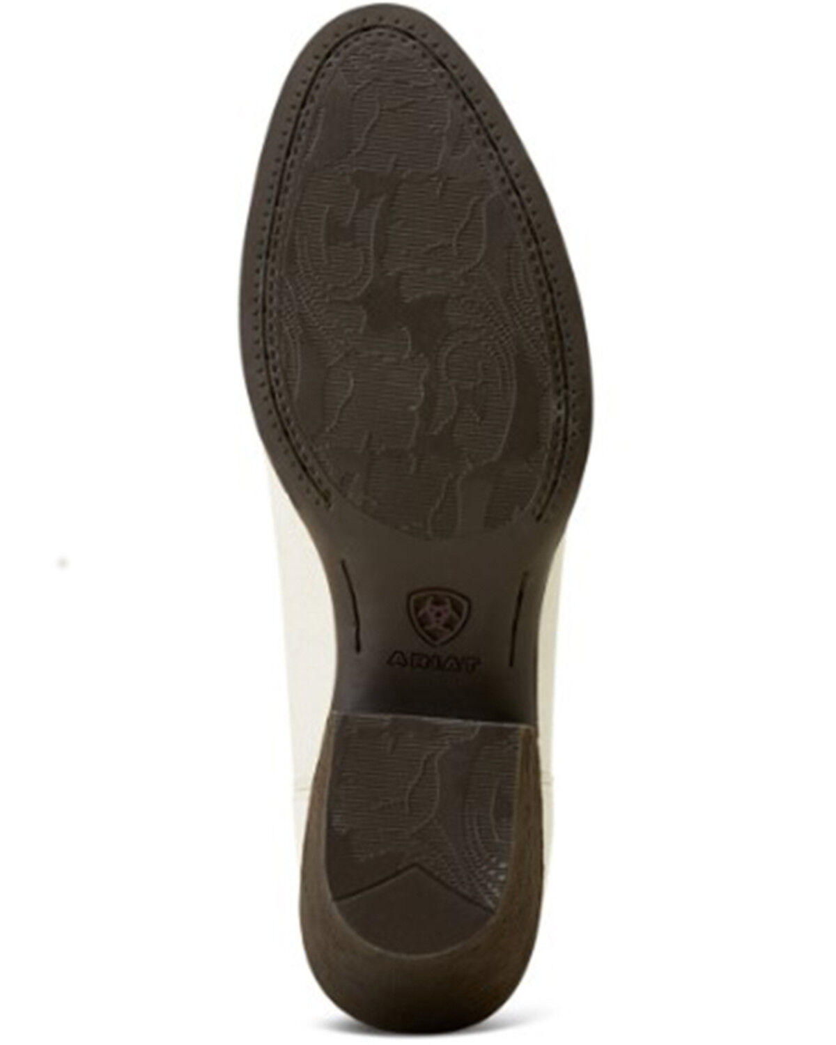 Image #5 - Ariat Women's Heritage StretchFit Western Boots - Round Toe, White, hi-res