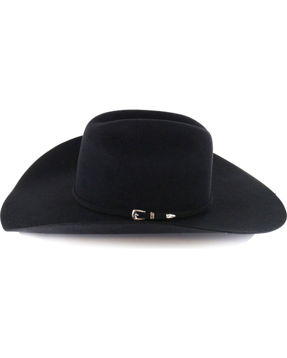 Image #4 - Rodeo King 7X Felt Cowboy Hat, Black, hi-res