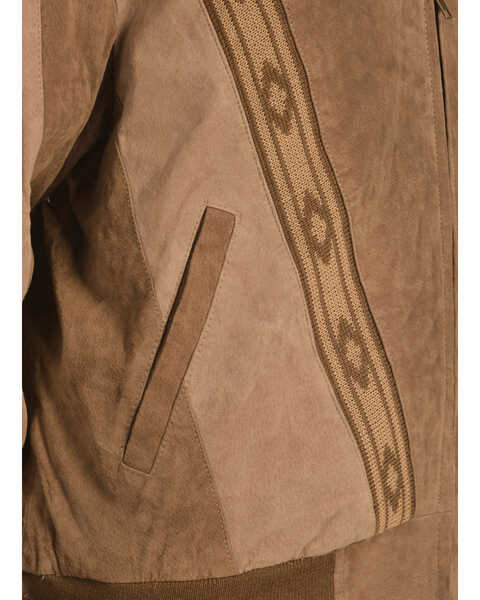 Scully Boar Suede Leather Arena Jacket, Cafe, hi-res