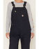 Image #3 - Carhartt Women's FR Rugged Flex&reg; Loose Fit Duck Bib Overalls, Navy, hi-res