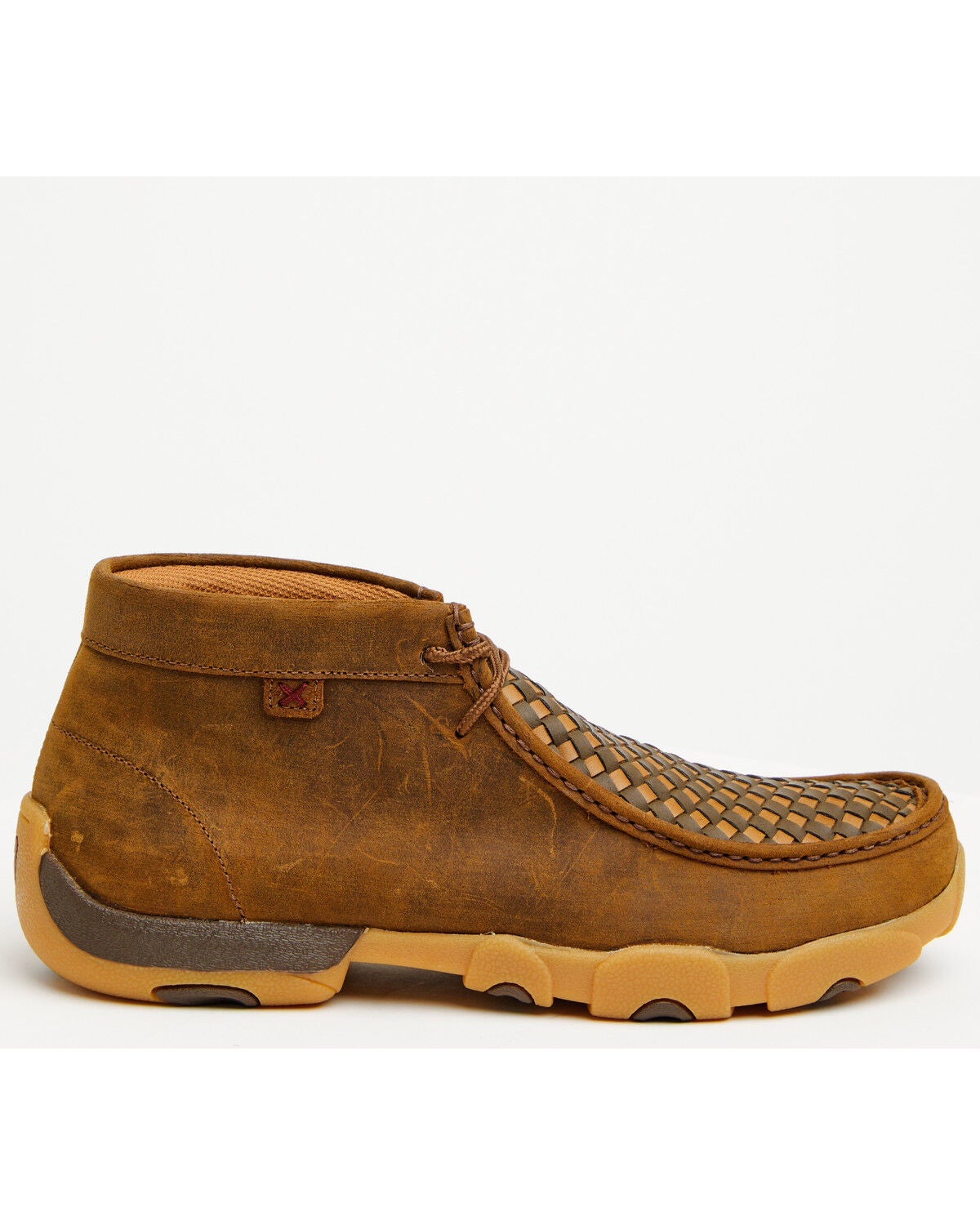 Image #2 - Twisted X Men's Chukka Driving Mocs, Tan, hi-res