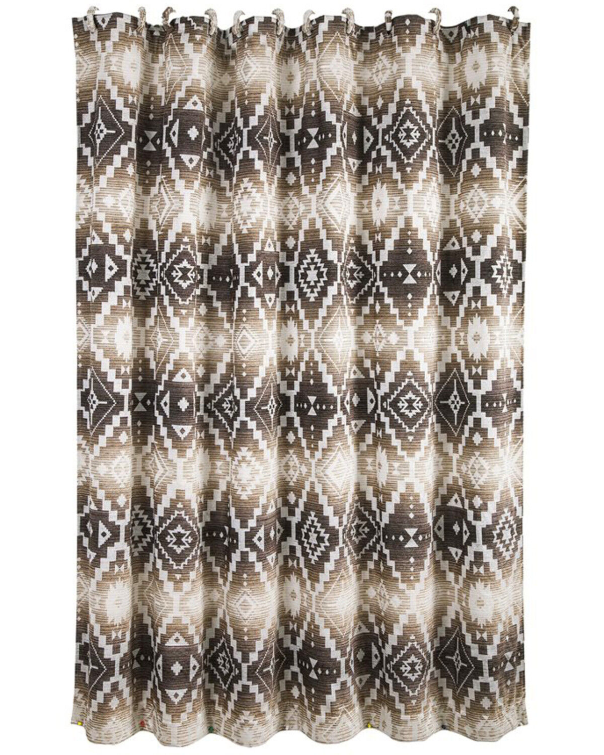 Image #1 - HiEnd Accents Chalet Southwestern Shower Curtain, Multi, hi-res