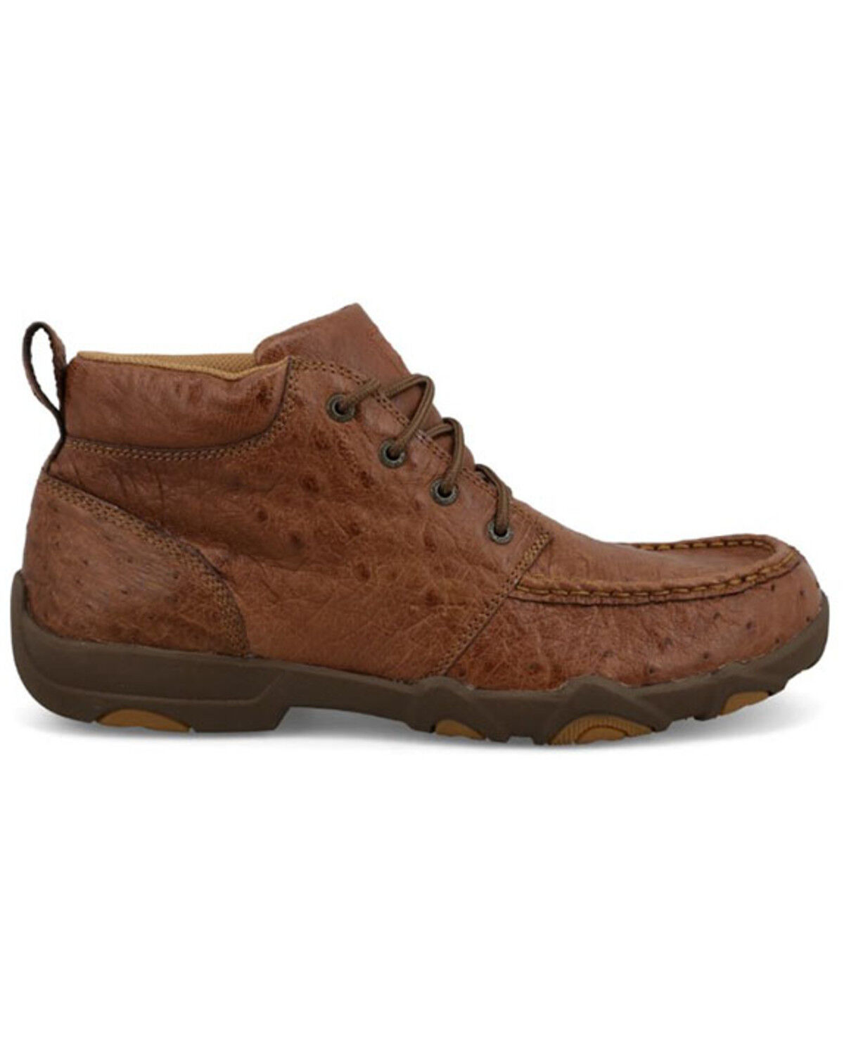 Image #2 - Twisted X Men's Chukka UltraLite X™ Driving Shoes - Moc Toe, Chestnut, hi-res