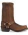 Image #3 - Durango Men's Harness Boots - Square Toe, Distressed, hi-res