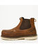 Image #3 - Cody James Men's Moc Chelsea Work Boots - Composite Toe, Dark Brown, hi-res