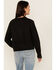 Image #4 - White Crow Women's Howdy Stitched Long Sleeve Sweater, Black, hi-res