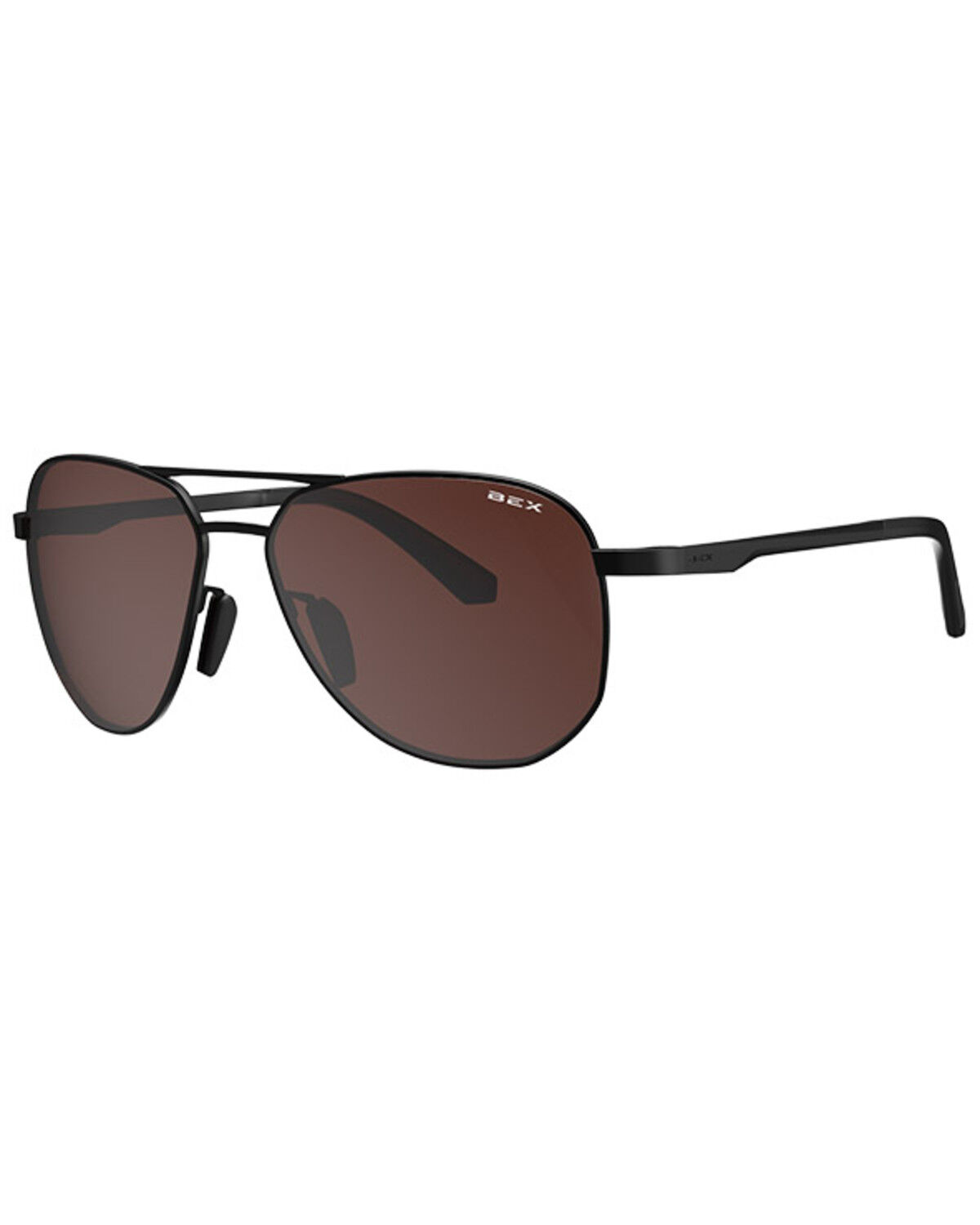 Image #1 - Bex Welvis Sunglasses, Black/brown, hi-res