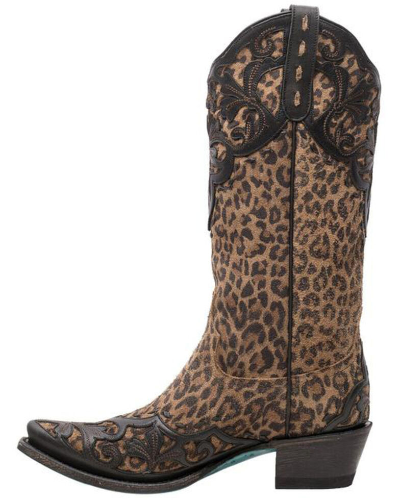 Lane Women's Lilly Western Boots - Snip Toe, Black, hi-res