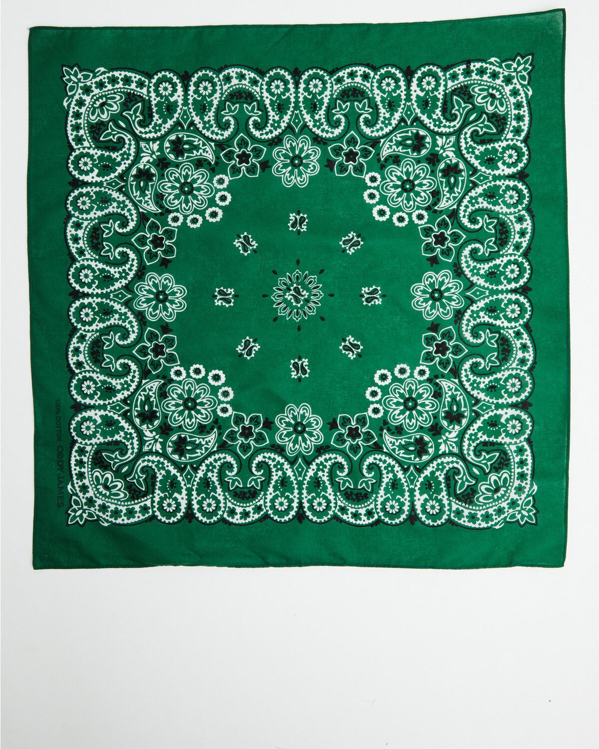 Image #1 - Cody James Dark Green Bandana, Dark Green, hi-res