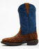Image #3 - Brothers and Sons Men's Lite Performance Western Boots - Broad Square Toe, Blue, hi-res