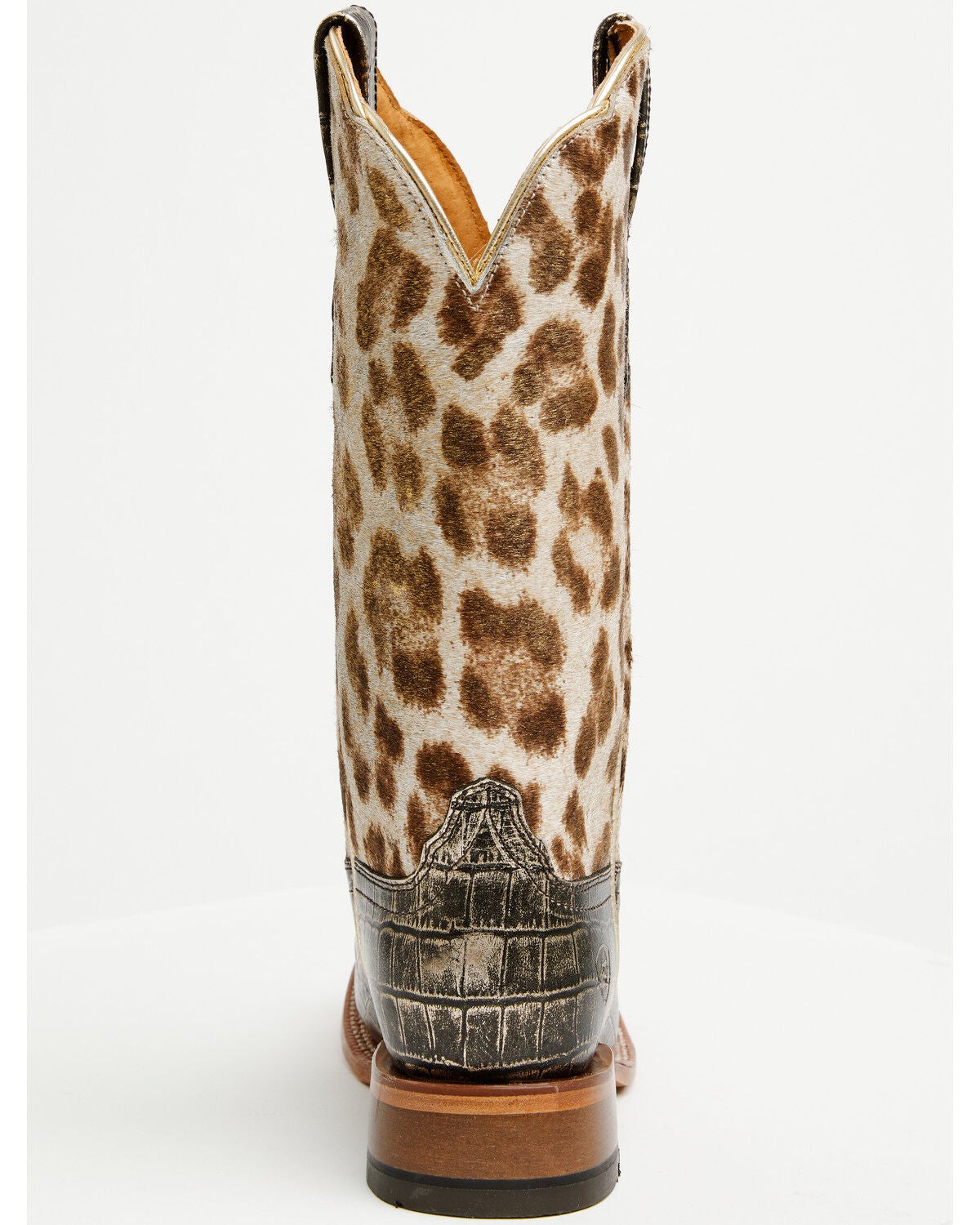 Image #5 - Ariat Women's Frontier Farrah Western Boots - Broad Square Toe, Leopard, hi-res