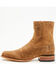 Image #4 - Moonshine Spirit Men's 8" Pancho Roughout Zipper Western Boots - Medium Toe, Brown, hi-res