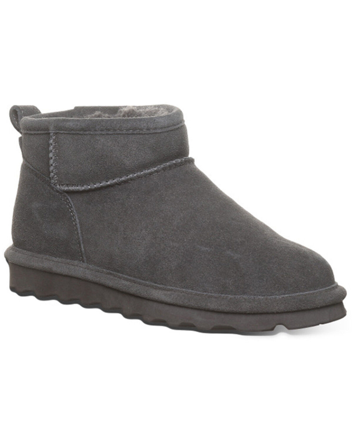 Image #1 - Bearpaw Women's Shorty Wide Casual Boots, Grey, hi-res
