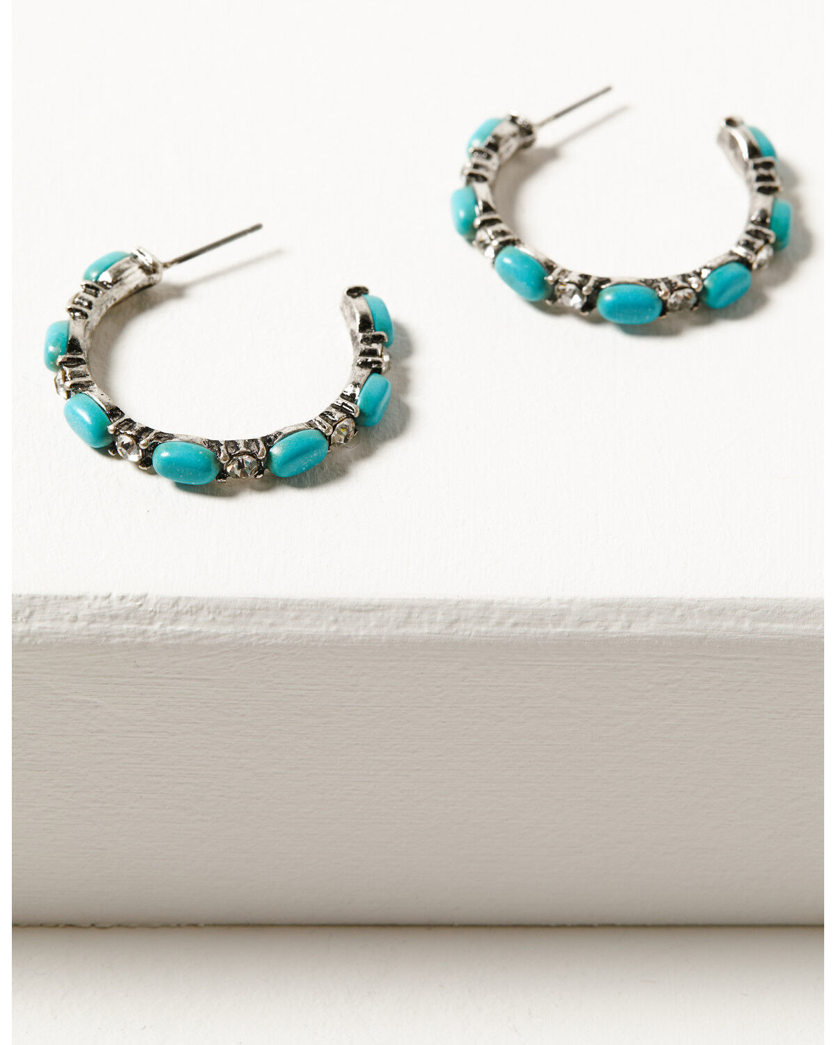 Image #3 - Shyanne Women's Bisbee Falls 6-Piece Cross & Cactus Earrings Set, Silver, hi-res