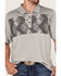Image #3 - RANK 45® Men's Sunfisher Chest Stripe Short Sleeve Polo Shirt , Grey, hi-res