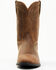 Image #4 - Cody James Cush Core® Men's Highland Roper Western Boots - Round Toe, Tan, hi-res