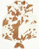 Image #1 - Shyanne Toddler Girls' Cow Print Sleeveless Snap Tie Front Shirt, Coffee, hi-res
