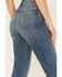 Image #4 - Ariat Women's Lucy Ultra High Straight Jeans, Blue, hi-res