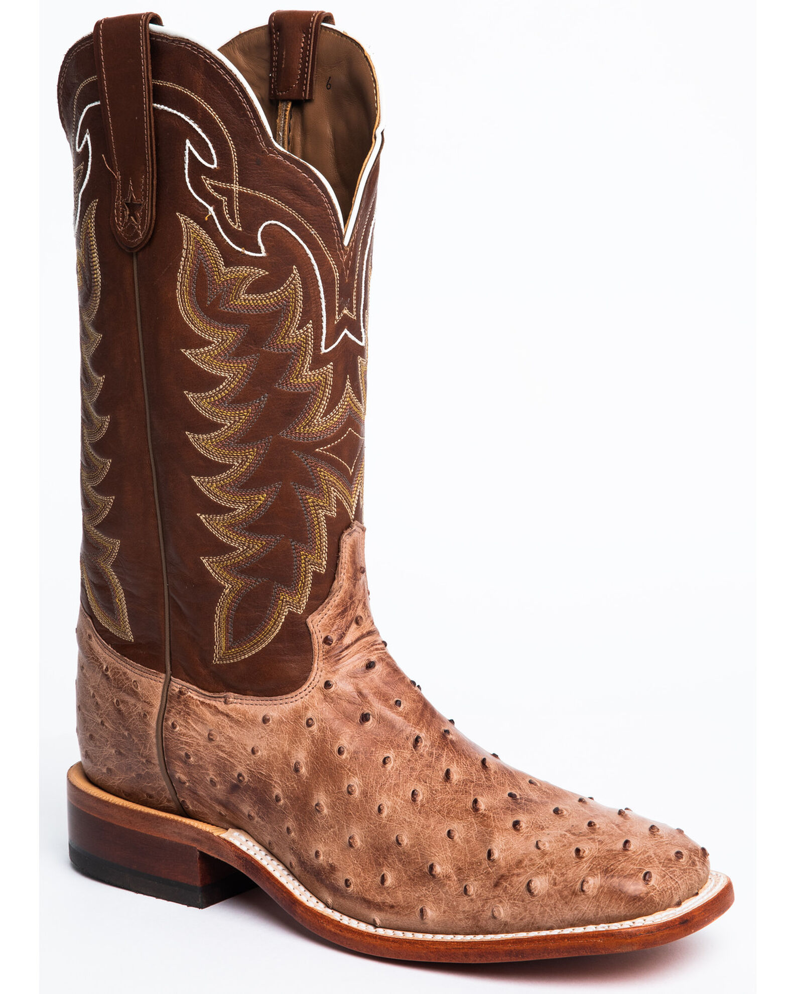 Tony lama white ostrich boots hotsell
