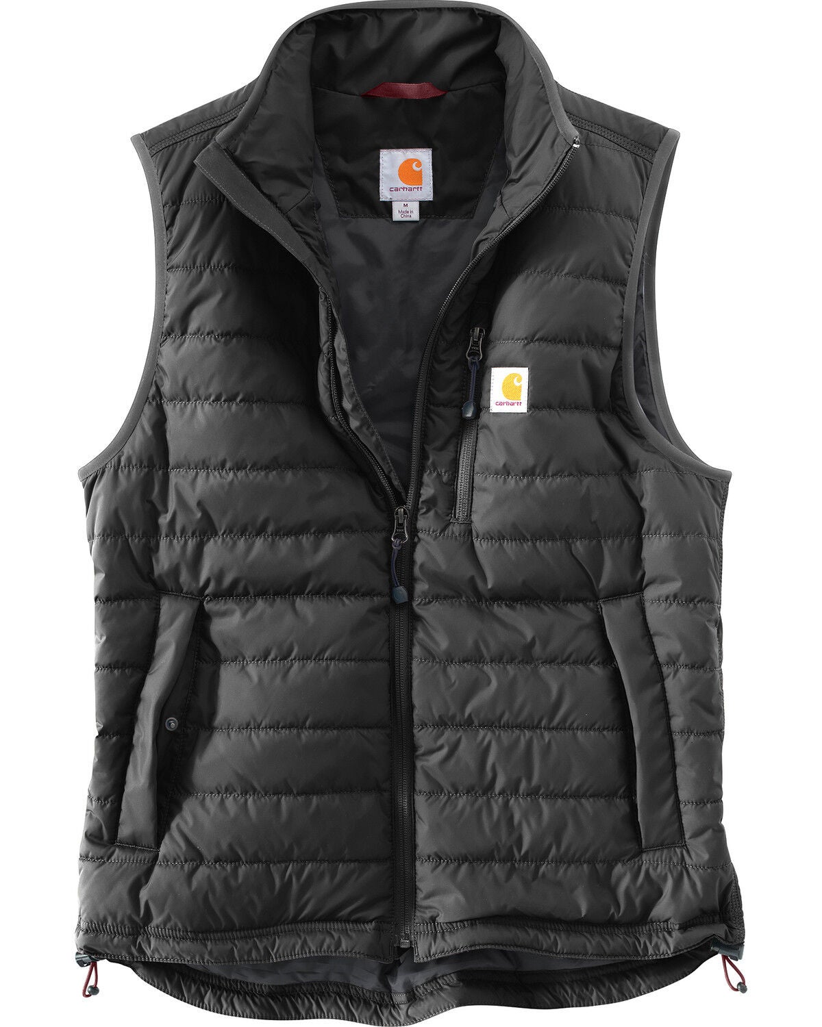Carhartt Men's Gilliam Work Vest - Big & Tall, Black, hi-res