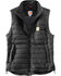 Image #1 - Carhartt Men's Gilliam Work Vest - Big & Tall, Black, hi-res