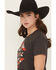 Image #2 - Ariat Women's Southwestern Logo Short Sleeve Tee, Black, hi-res