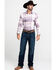 Scully Signature Soft Series Men's Large Plaid Snap Long Sleeve Western Shirt , Brown, hi-res