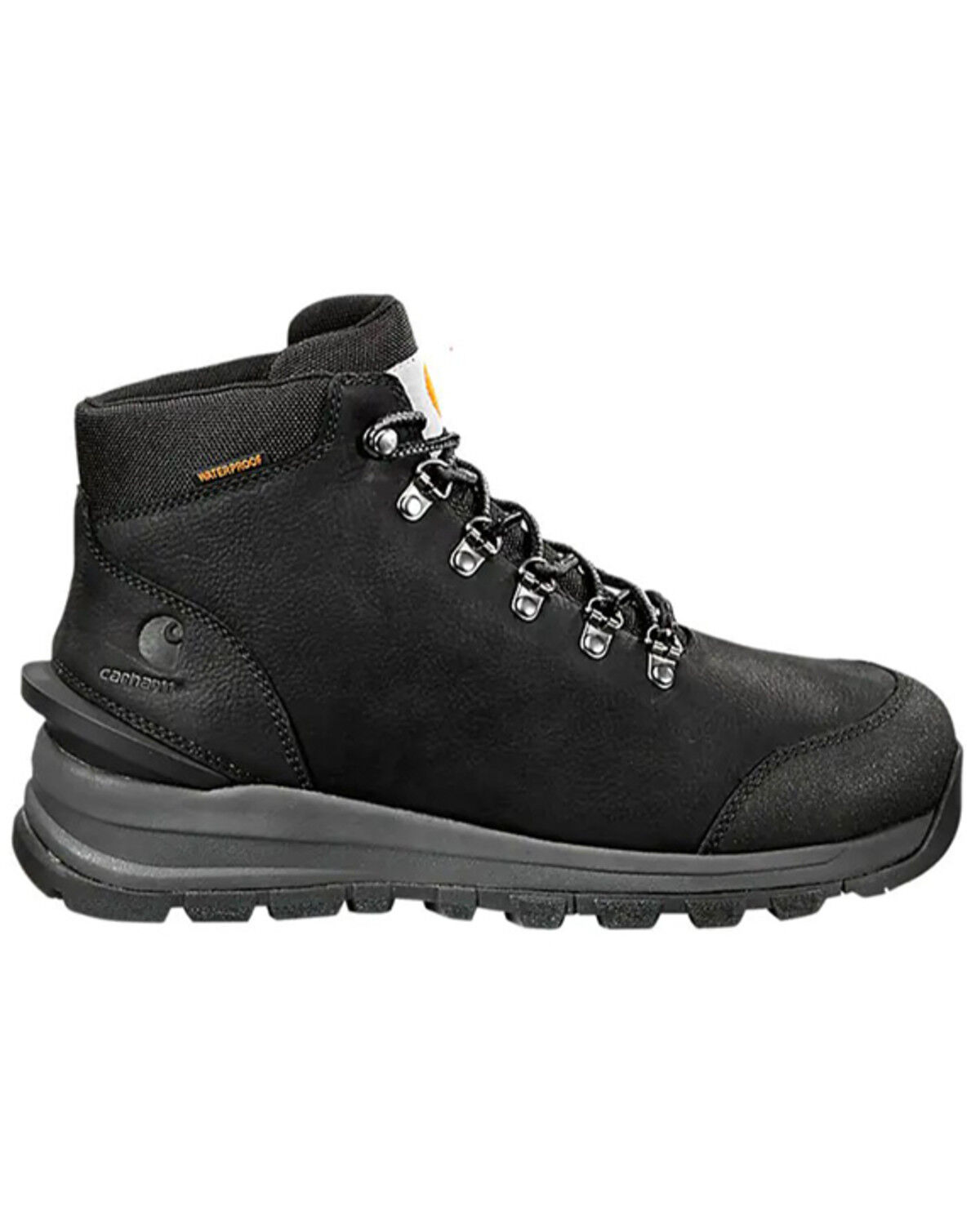 Image #2 - Carhartt Men's Gilmore 5" Hiker Work Boot - Soft Toe, Black, hi-res