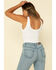 Rock & Roll Denim Women's Button Bandana Hem Trousers, Blue, hi-res