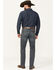 Image #4 - Wrangler Retro Men's Jerome Slim Straight Fit Jeans, Indigo, hi-res