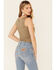 Shyanne Women's Sun & Moon Graphic Tie-Front Tank Top , Olive, hi-res