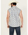 Image #4 - Cody James Men's Blue Sky Southwestern Print Sleeveless Snap Western Shirt, Blue, hi-res