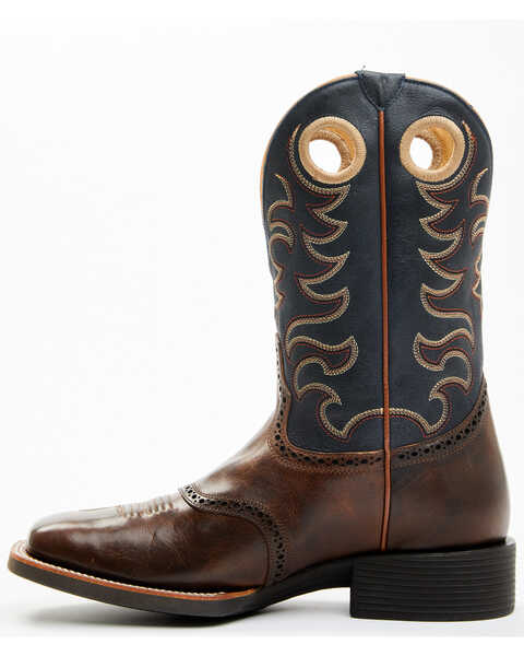 Image #3 - Cody James Men's Xero Gravity Gibson Saddle Vamp Western Performance Boots - Broad Square Toe, Brown, hi-res