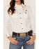 Image #3 - Tasha Polizzi Women's Jackson Embroidered Western Shirt, White, hi-res