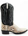 Image #2 - Dan Post Men's 12" Exotic Python Western Boots - Medium Toe , Natural, hi-res
