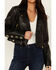 Image #3 - Cleobella Women's Baxter Leather Jacket, Black, hi-res