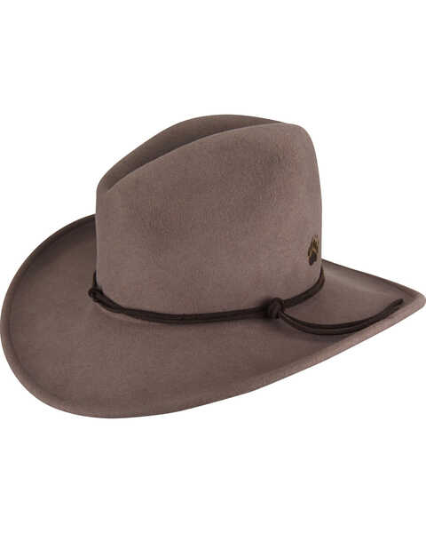 Bailey Men's Grey Bartel Wool Felt Hat , Grey, hi-res