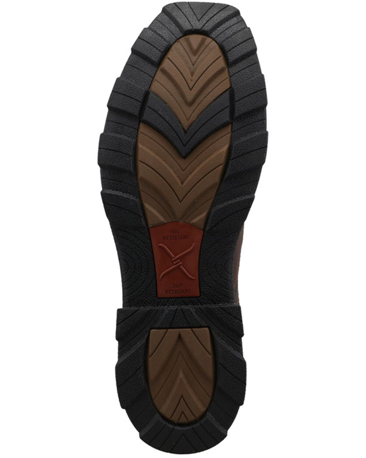 Image #7 - Twisted X Men's 8" UltraLite X™ Work Boots - Nano Toe, Brown, hi-res