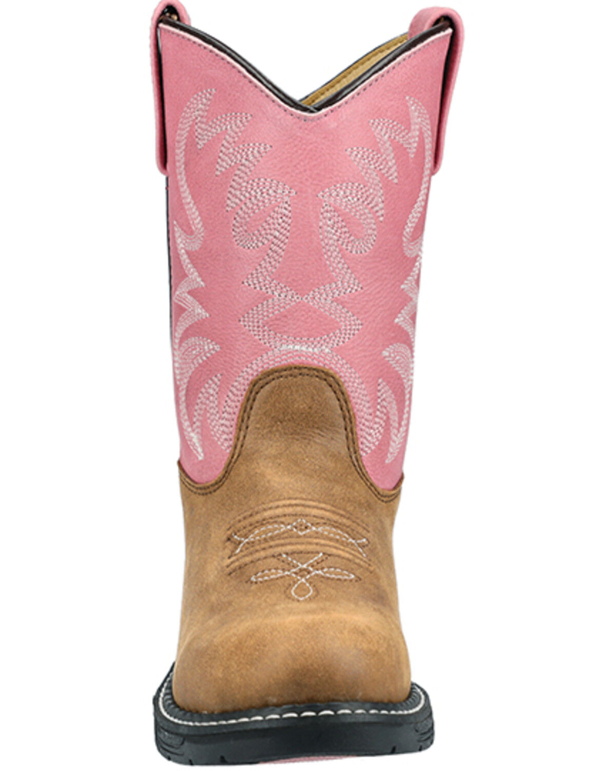 Image #4 - Smoky Mountain Girls' Buffalo Western Boots - Round Toe, Brown, hi-res