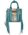 Image #2 - Wrangler Cowhide Mini Handbag Charm, Turquoise, hi-res