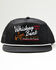 Image #2 - Whiskey Bent Men's All American Ball Cap, Black, hi-res
