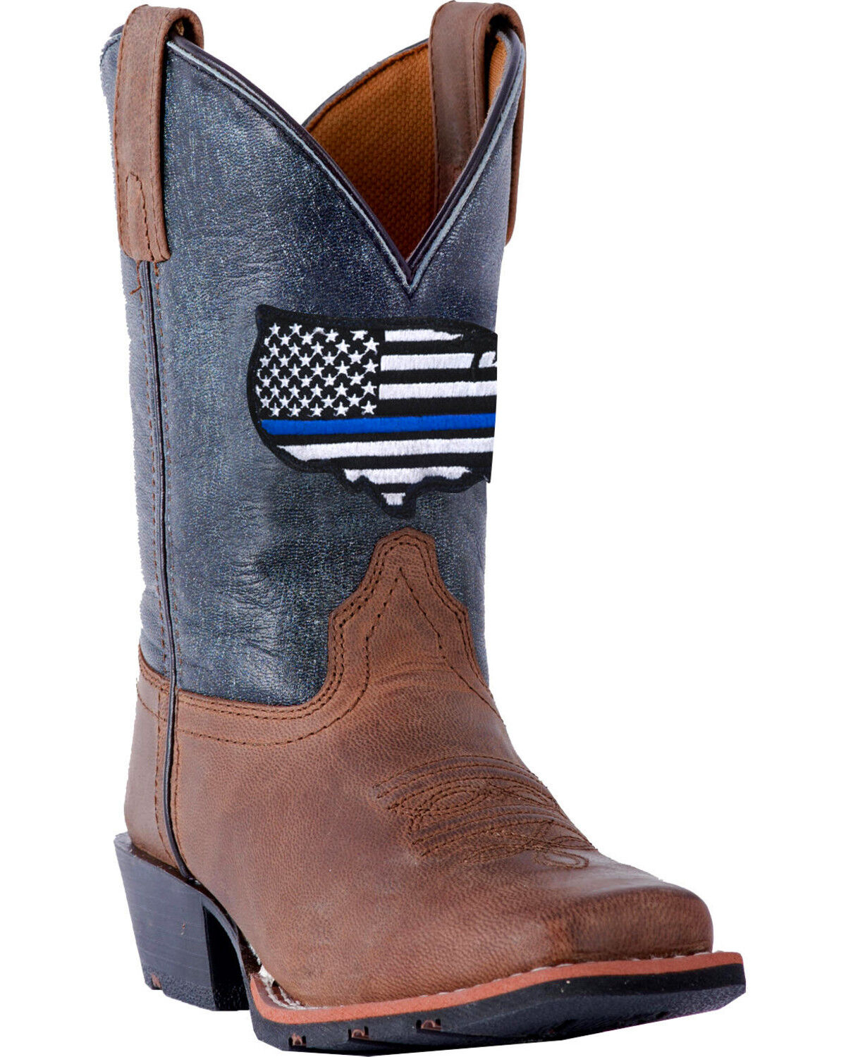 blue line cowboy boots