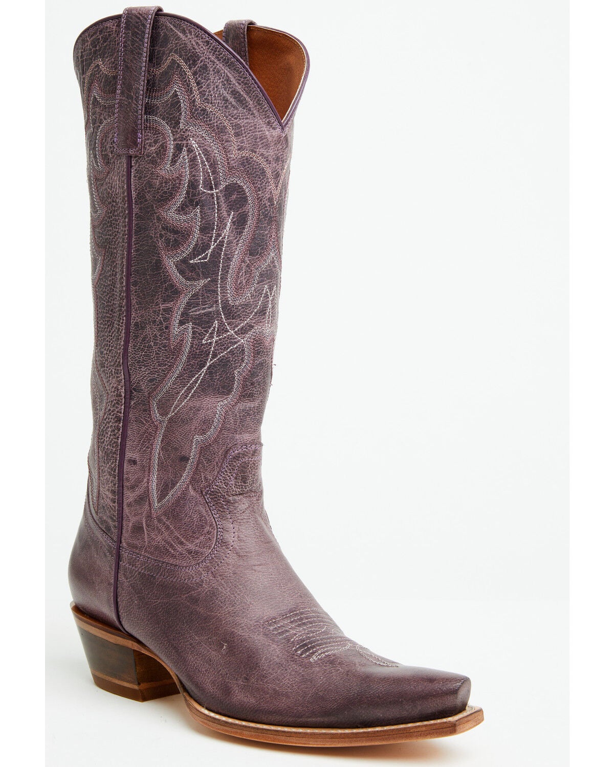 Image #1 - Shyanne Women's Tess Western Boots - Snip Toe, Lavender, hi-res