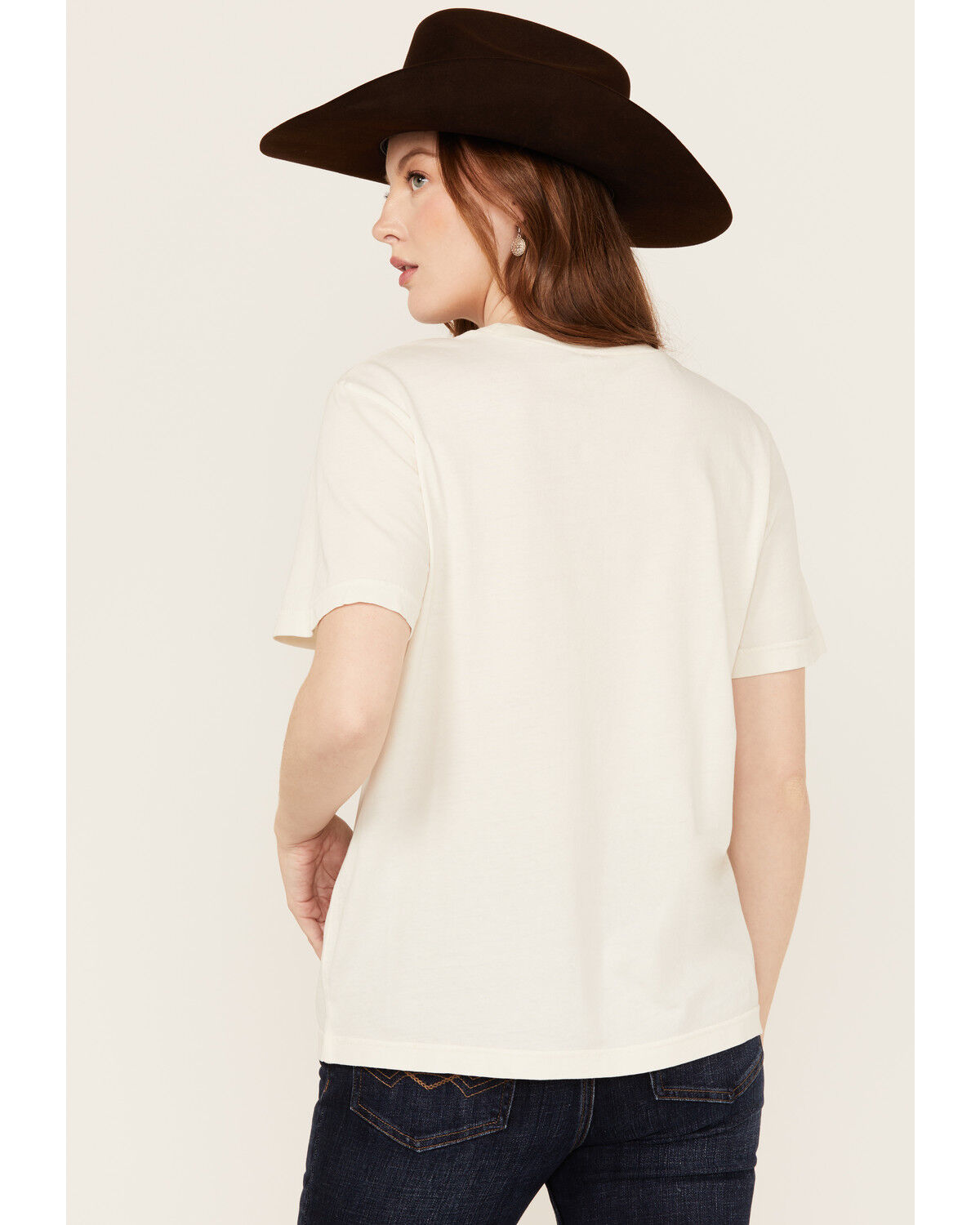 Image #4 - Idyllwind Women's Rock & Roll Country Soul Short Sleeve Graphic Tee, Ivory, hi-res