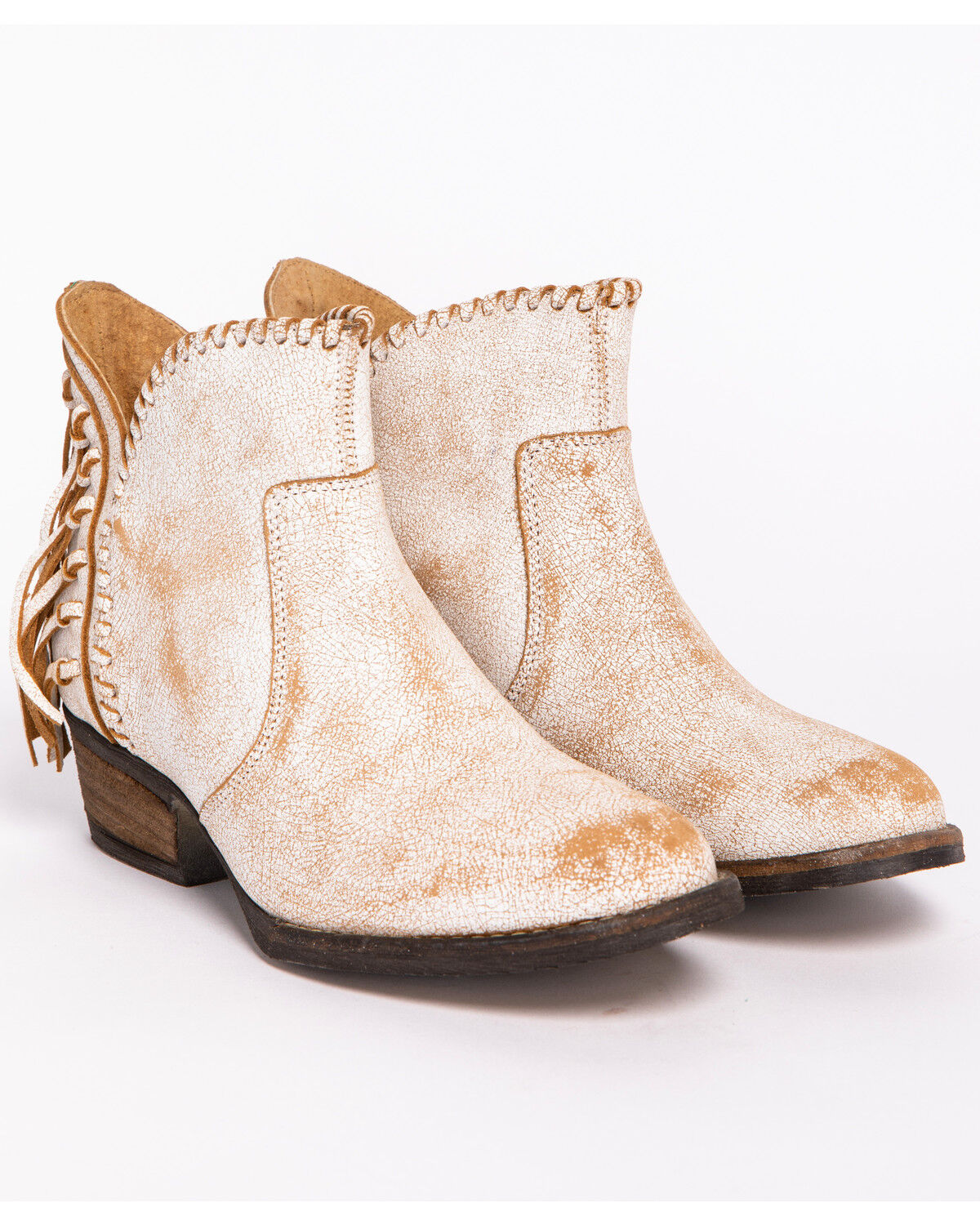 Circle g sales fringe booties
