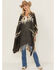 Image #2 - Idyllwind Women's Waterford Southwestern Print Fringe Shawl, Black, hi-res