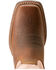 Image #4 - Ariat Women's Round Up Ryder Western Boots - Broad Square Toe, Brown, hi-res