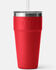 Image #2 - Yeti Rambler® 26oz Cup with Straw Lid , Red, hi-res