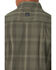 ATG By Wrangler Men's Forest Green Plaid Utility Long Sleeve Western Shirt , Green, hi-res