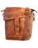 Image #1 - Bed Stu Women's Ainhoa Leather Crossbody Purse, Coffee, hi-res